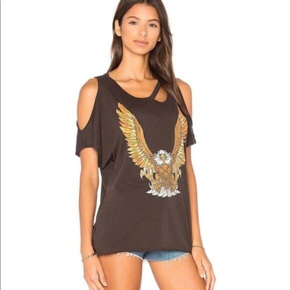 NEW Chaser Eagle Rock Distressed Graphic Tee Size M - Picture 2 of 9